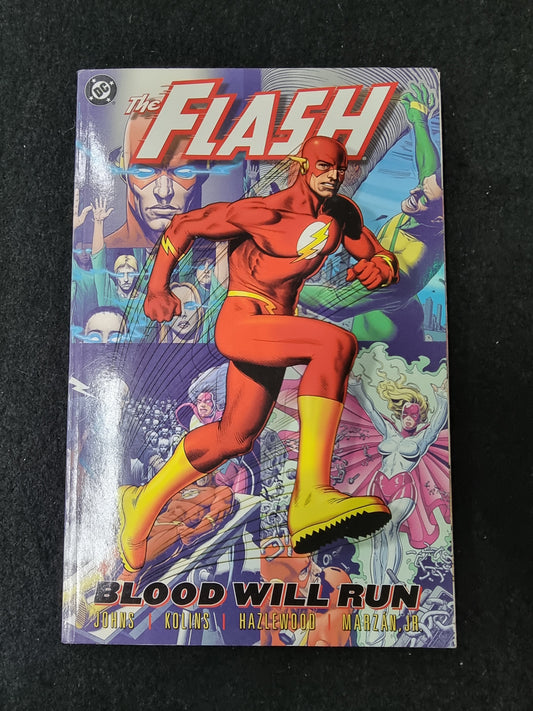 DC THE FLASH BLOOD WILL RUN