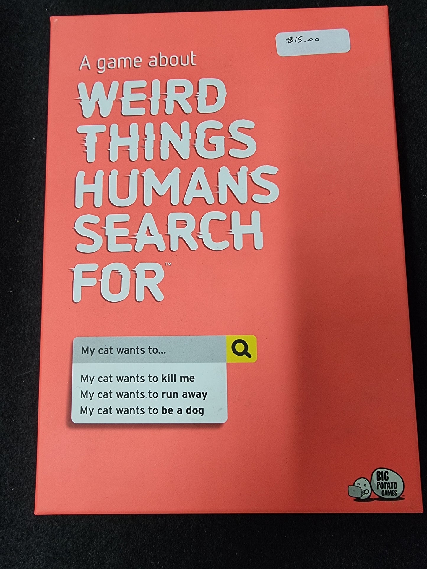 A GAME ABOUT WEIRD THINGS HUMANS SEARCH FOR MY CAT WANTS TO....