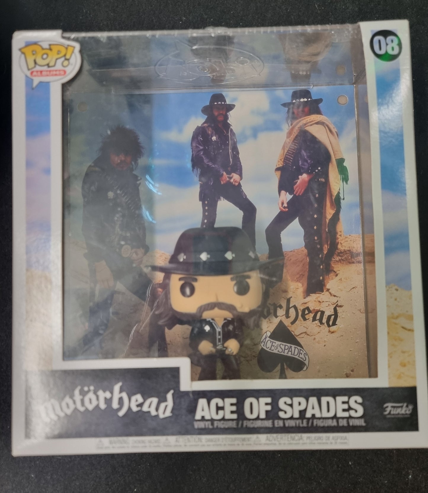 FUNKO POP ALBUMS MOTORHEAD ACE OF SPACDES #08