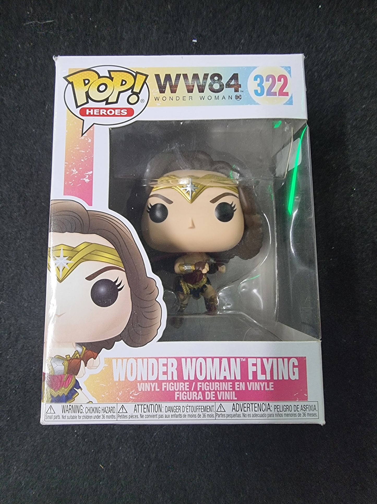 FUNKO POP WONDER WOMAN FLYING #322