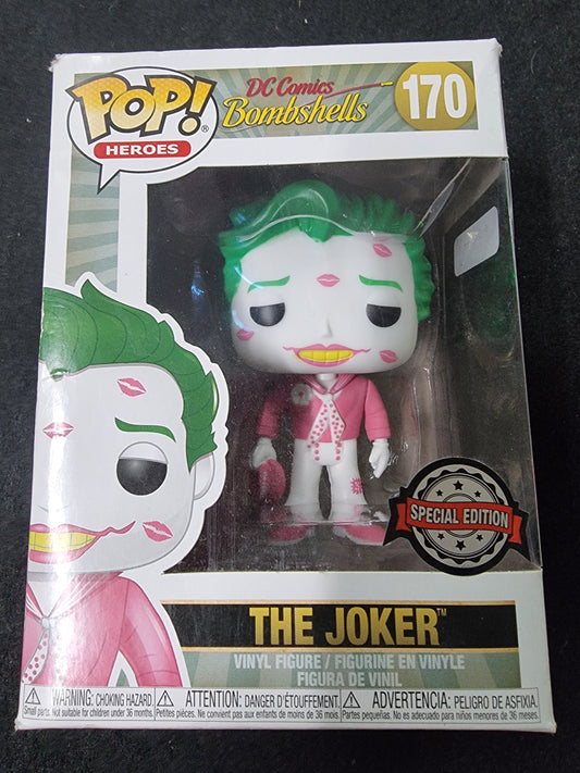 FUNKO POP DC COMICS BOMBSHELLS THE JOKER #170 SPECIAL EDITION