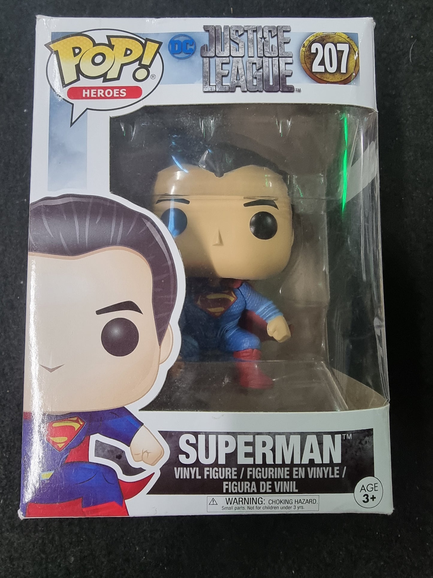 FUNKO POP DC JUSTICE LEAGUE SUPERMAN #207