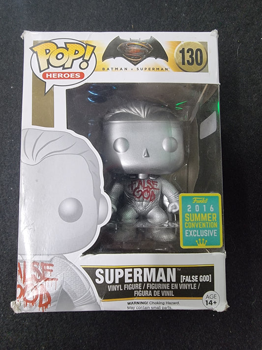 FUNKO POP BATMAN V SUPERMAN- SUPERMAN #130