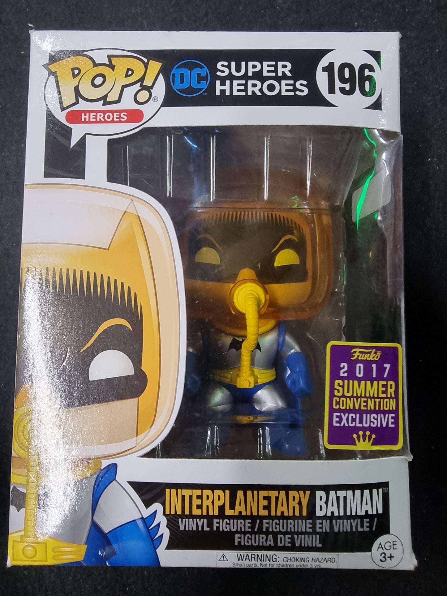 FUNKO POP DC SUPER HEROES INTERPLANETARY BATMAN #196