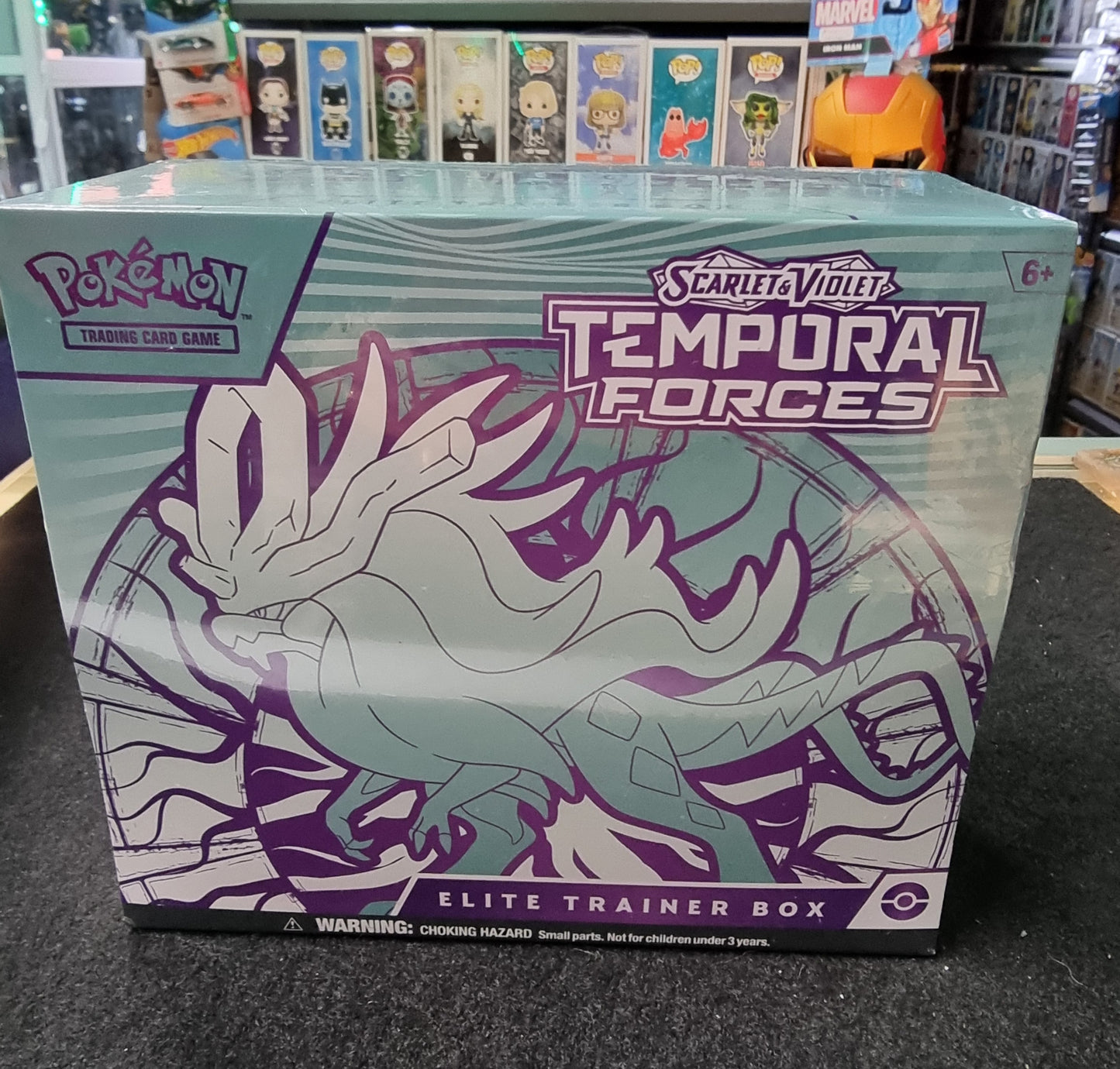 POKEMON TRADING CARD GAME SCARLET & VIOLET TEMPOERAL FORCES ELITE TRAINER BOX