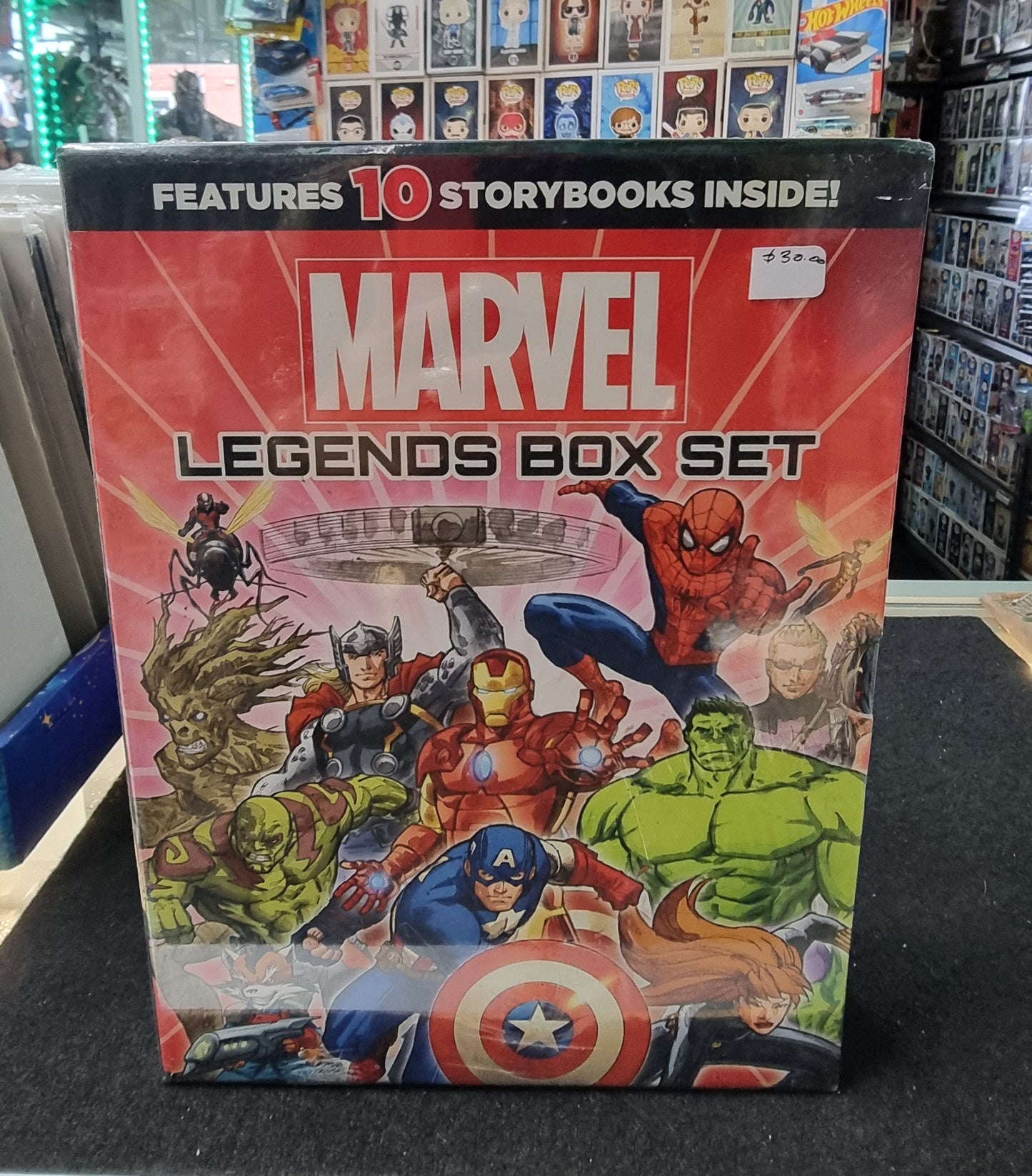 MARVEL LEGENDS BOX SET- FEATURES 0 ORIGIN STORYBOOKS