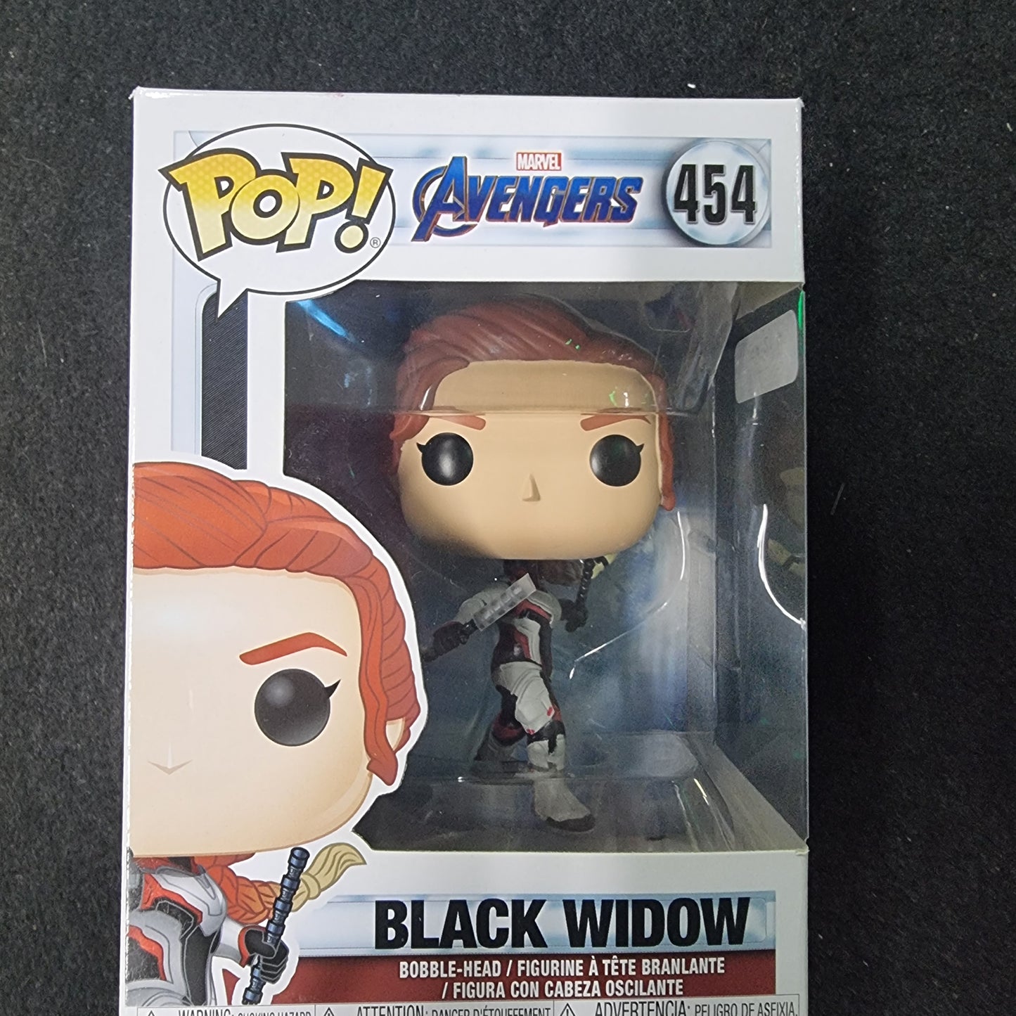 FUNKO POP MARVEL AVENGERS BLACK WIDOW #454