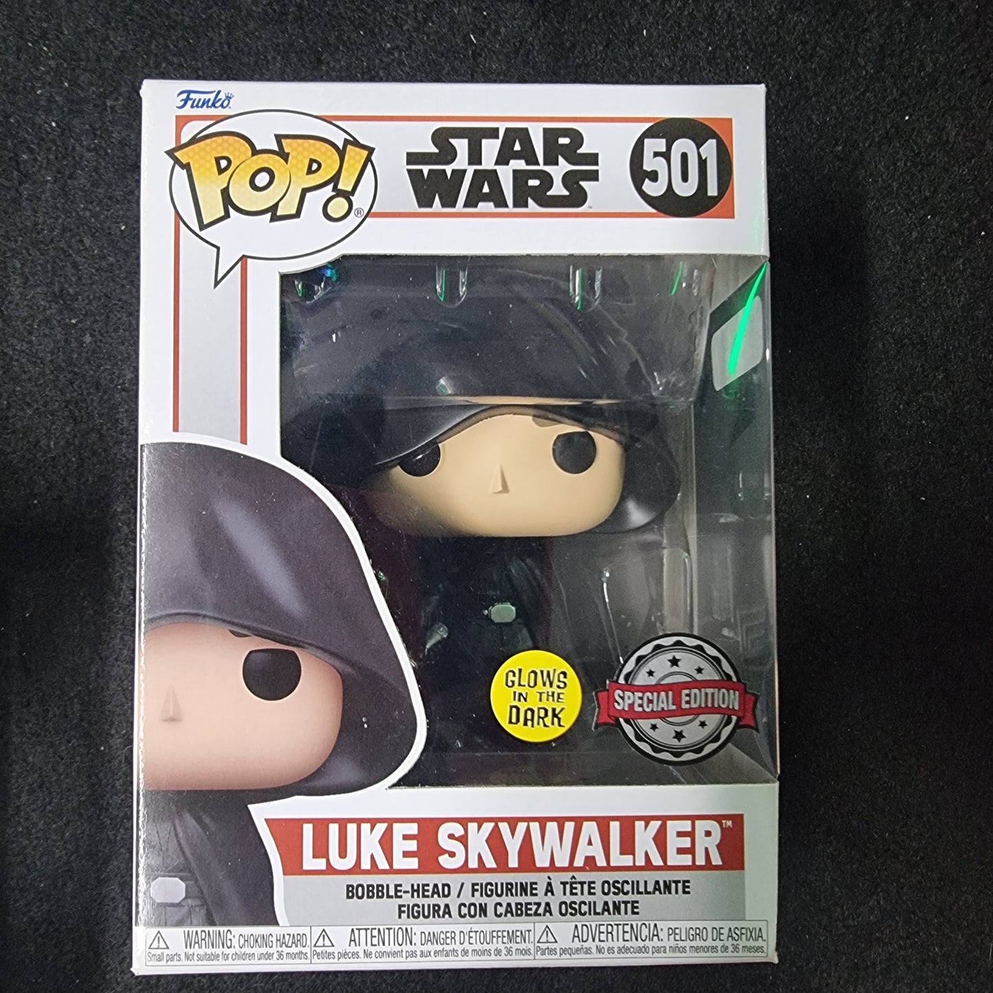 FUNKO POP STAR WARS LUKE SKYWALKER SPECIAL EDITION #501