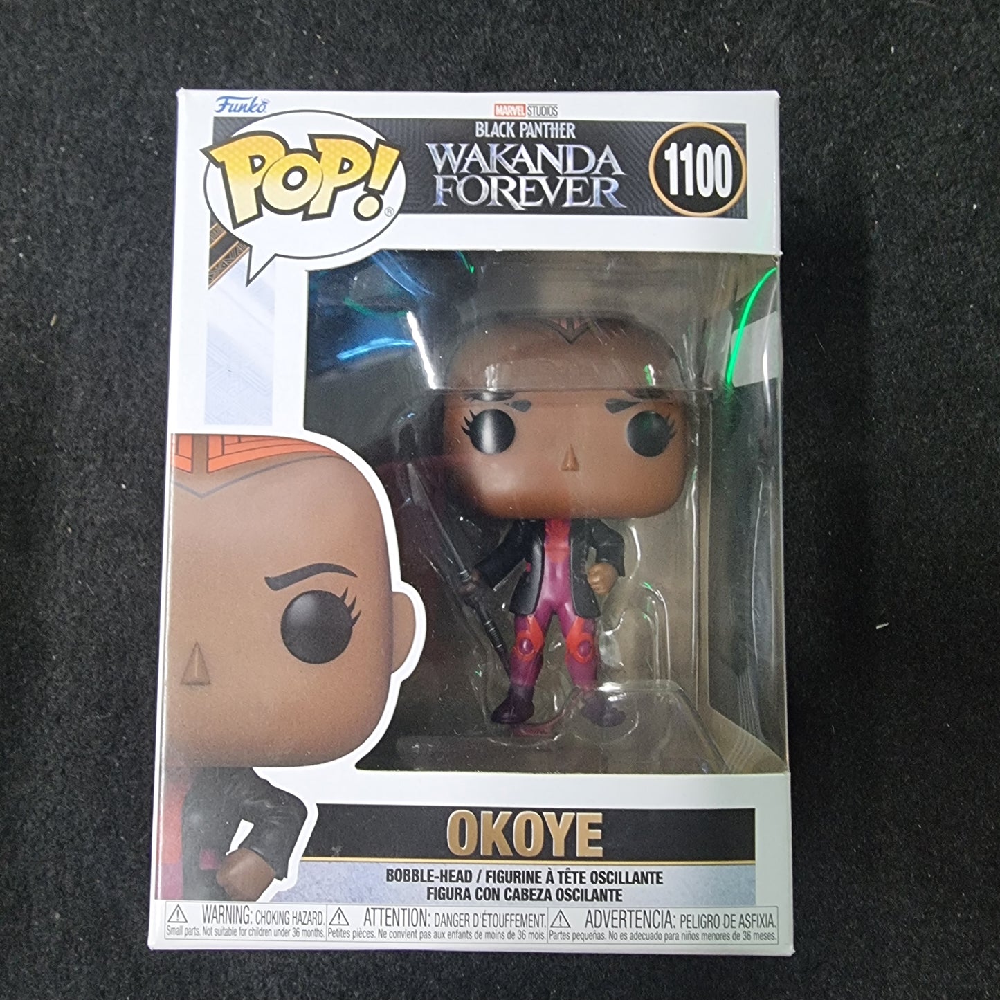 FUNKO POP MARVEL STUDIOS BLACK PANTHER WAKANDA OKOYE #1100