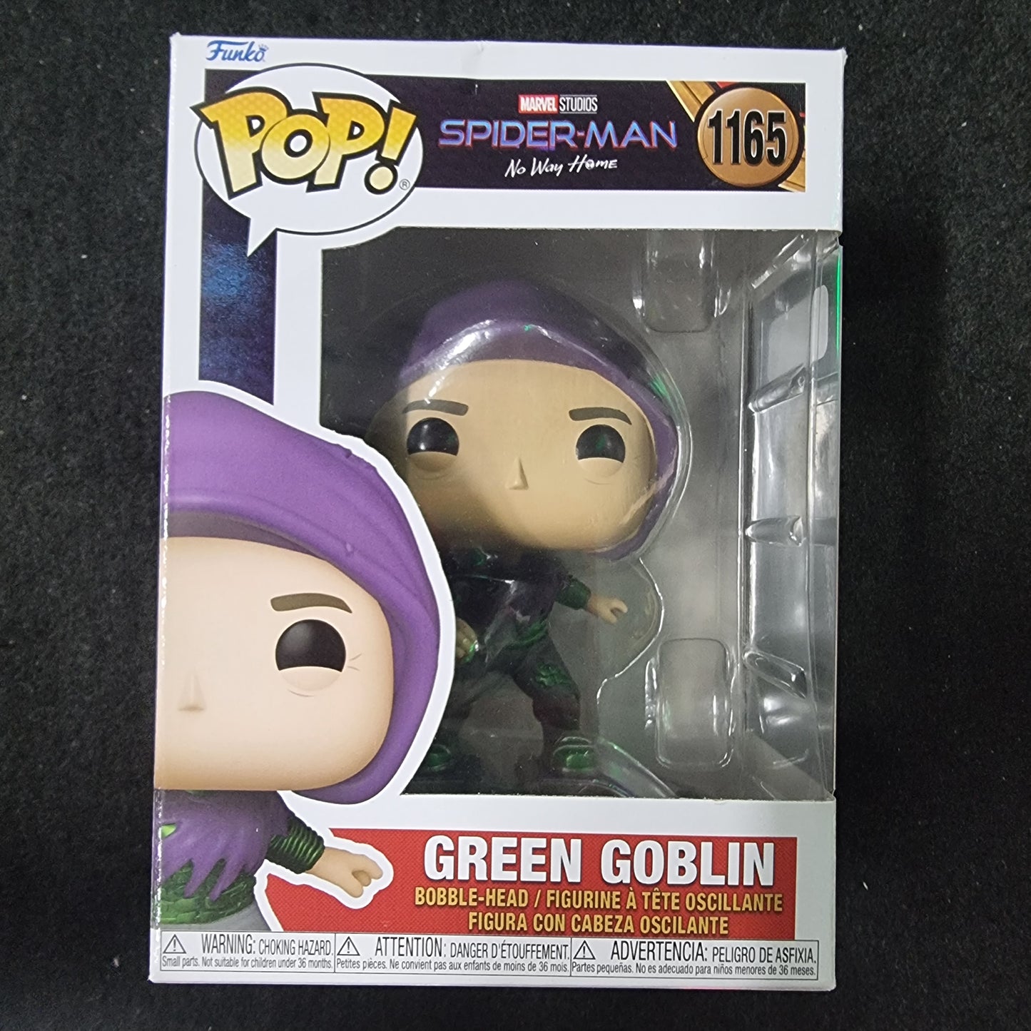 FUNKO POP MARVEL STUDIOS SPIDERMAN NO WAY HOME GREEN GOBLIN #1165