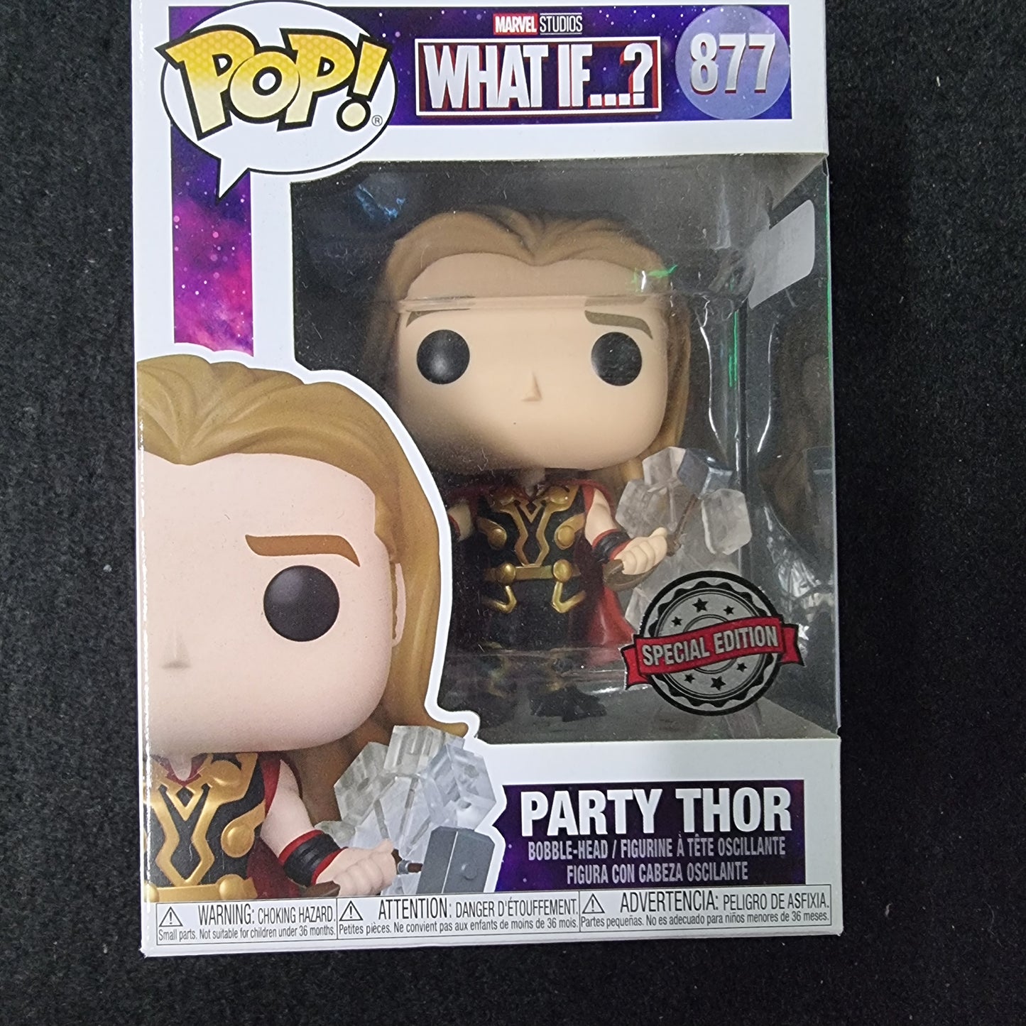 FUNKO POP WHAT IF ....? PARTY THOR SPECIAL EDITION #877