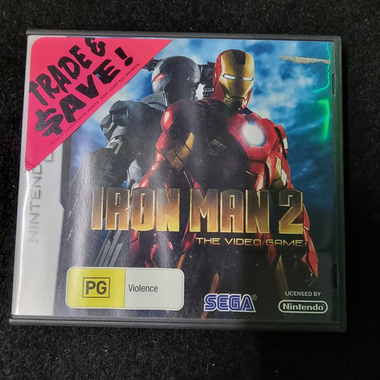 NINTENDO DS IRON MAN 2 THE VIDEO GAME