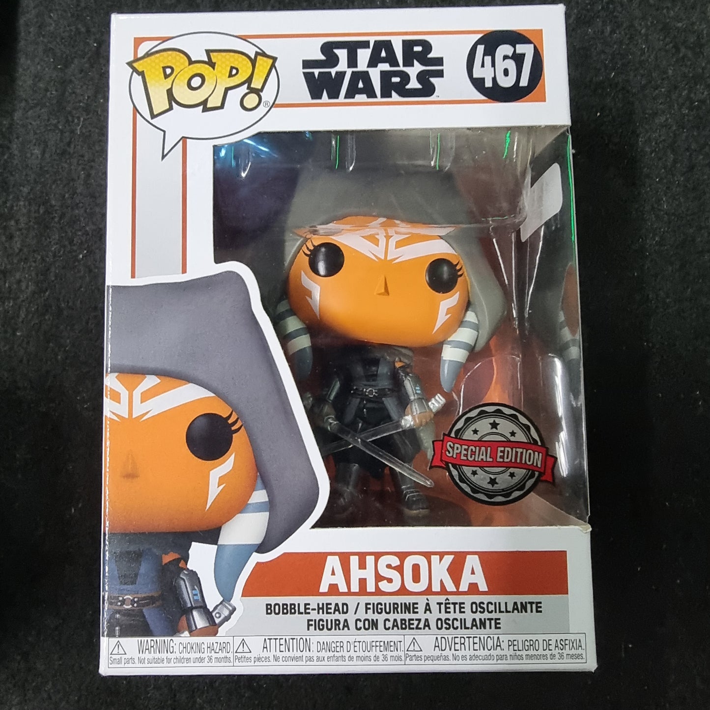 FUNKO POP STAR WARS AHSOKA SPECIAL EDITION #467