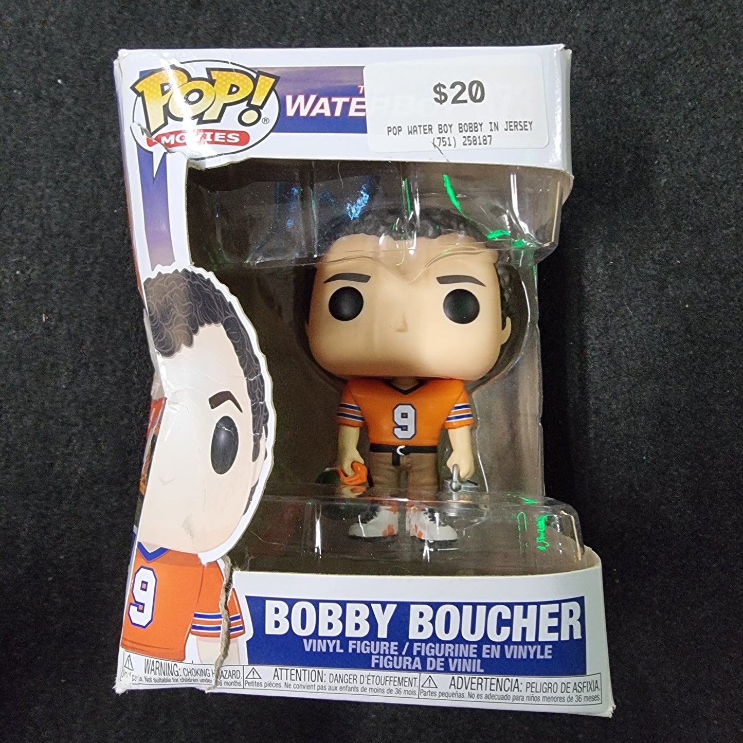 FUNKO POP THE WATERBOY BOBBY BOUCHER #873