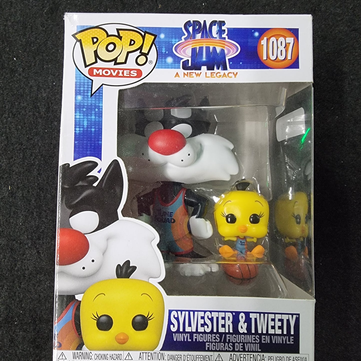 FUNKO POP MARVEL SPACE JAM A NEW LEGACY SYLVESTER & TWEETY #1087