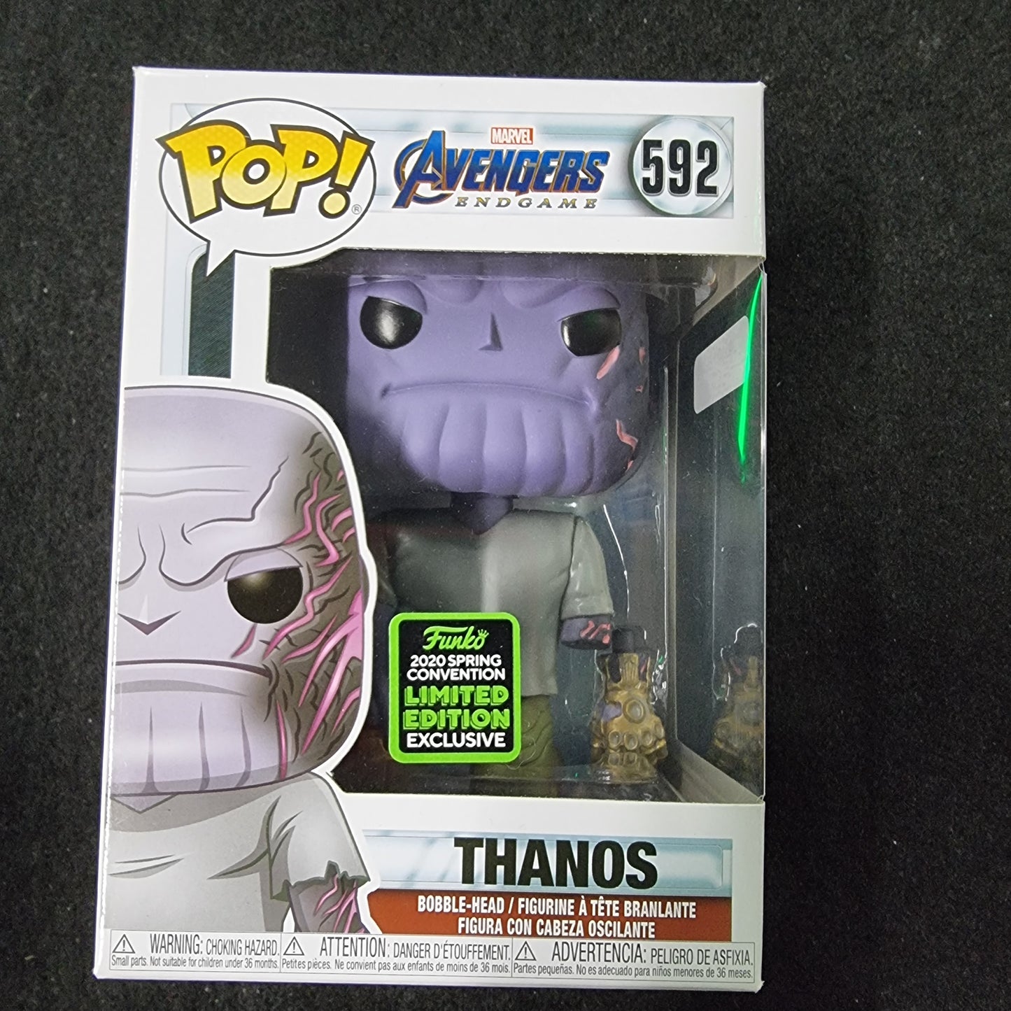 FUNKO POP MARVEL AVENGERS ENDGAME THANOS FUNKO LIMITED EDITION #592