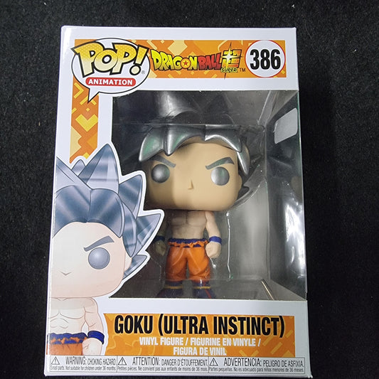 FUNKO POP DRAGON BALL  GOKU (ULTRA INSTINCT) #386