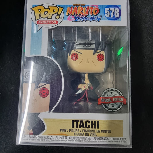 FUNKO POP NARUTO SHIPPUDEN ITACHI SPECIAL EDITION #578