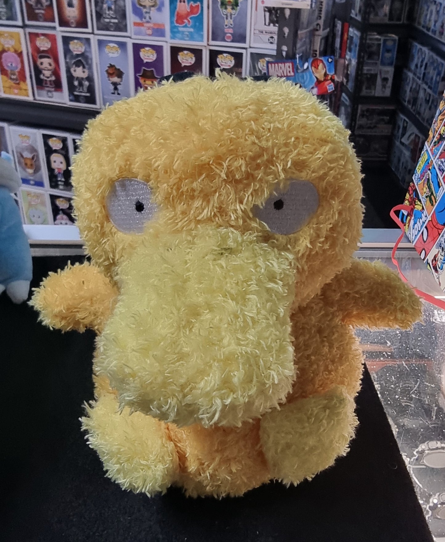 Pokemon Plush Anime Psyduck Stuffed Pocket Monsters Fluffy Fuzzy