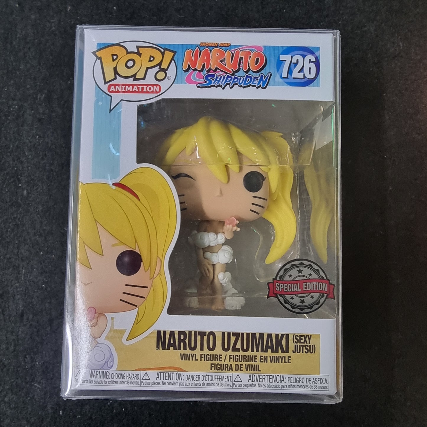 FUNKO POP NARUTO SHIPPUDEN NARUTO UZUMAKI (SEXY JUTSU) #726