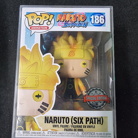 FUNKO POP NARUTO SHIPPUDEN NARUTO (SIX PATH) SPECIAL EDITION #186