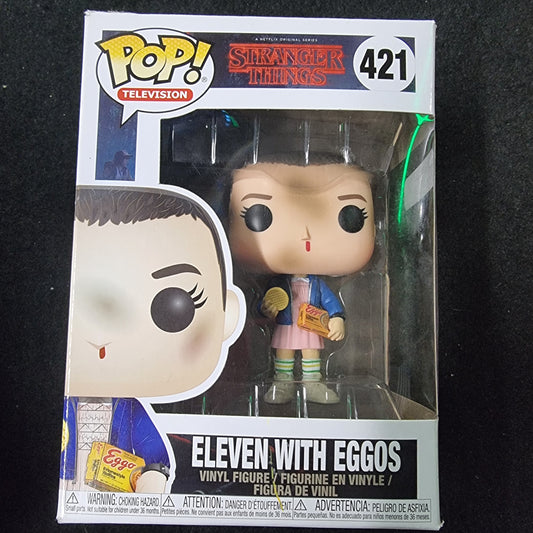 FUNKO POP STRANGER THINGS ELEVEN WITH EGGOS #421