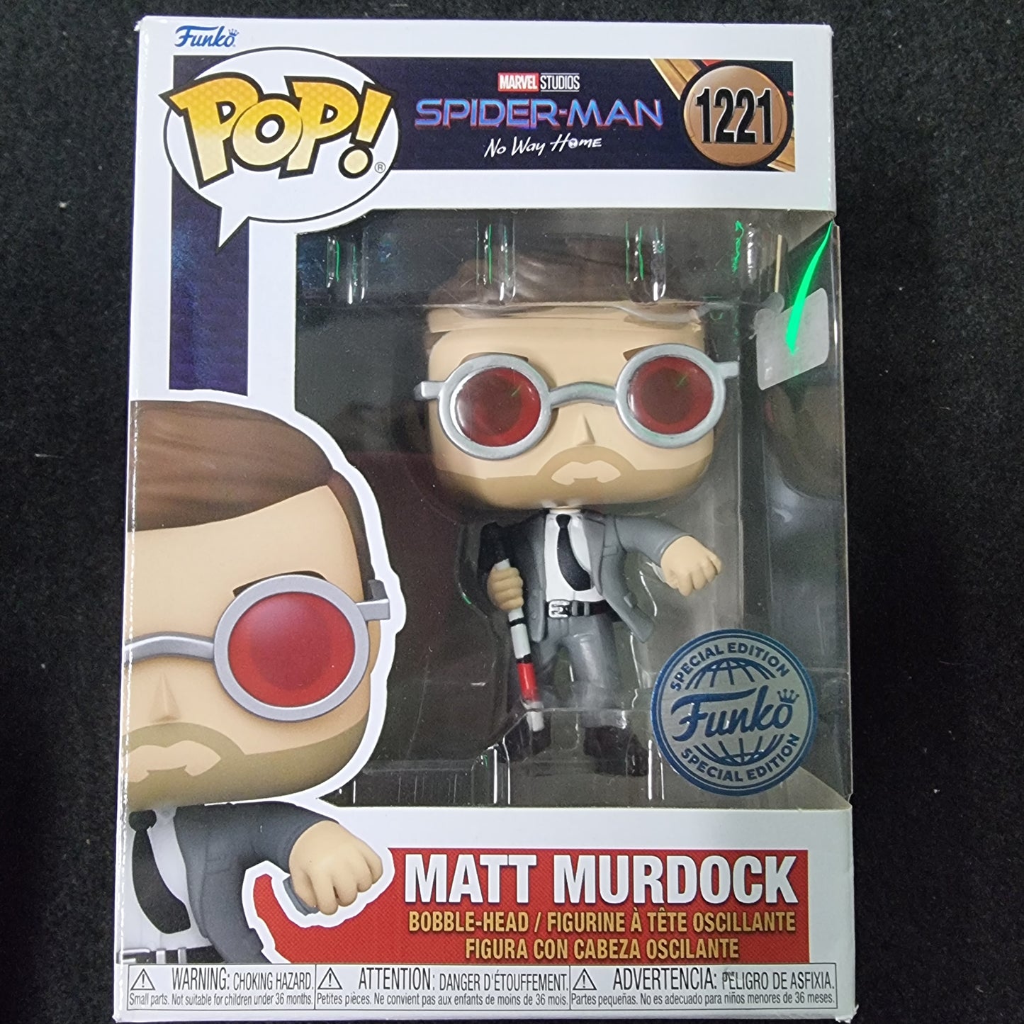 FUNKO POP MARVEL STUDIOS SPIDER-MAN NO WAY HOME MATT MURDOCK SPECIAL EDITION #1221