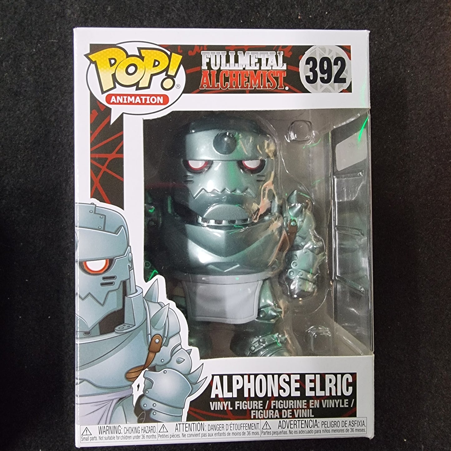 FUNKO POP FULLMETAL ALCHEMIST ALPHONSE ELRIC #392