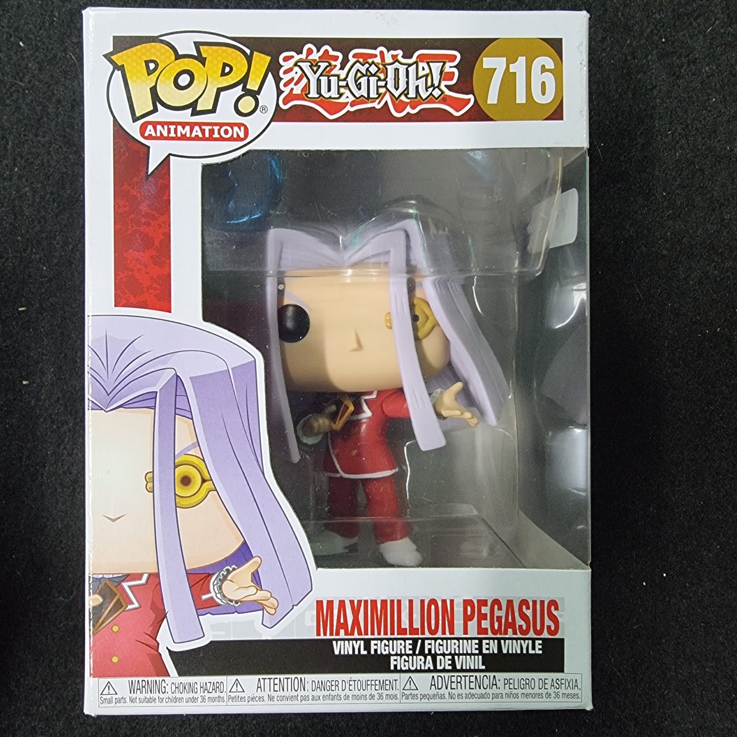 FUNKO POP YU-GI-OH MAXIMILION PEGASUS #716