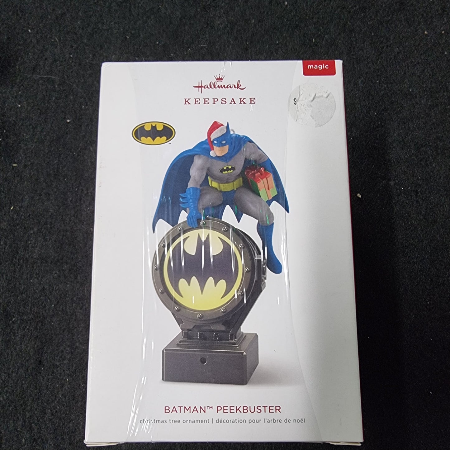 Hallmark Ornament 2018 Batman Peekbuster Magic NIB