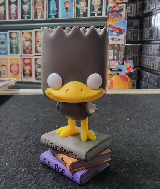 FUNKO POP THE SIMPSON TREEHOUSE OF HORROR  THE RAVEN BART #1032  (NO BOX)