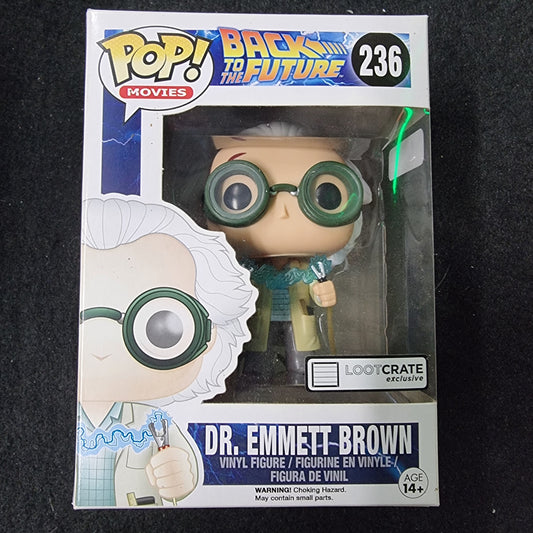 FUNKO POP BACK TO THE FUTURE DR.EMMETT BROWN #236