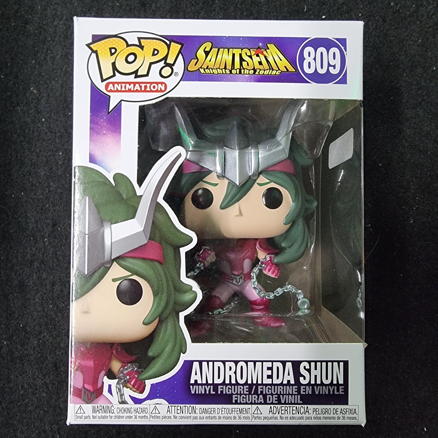 FUNKO POP SAINTSEIYA KNIGHTS OF THE ZODIAC ANDROMEDA SHUN #809