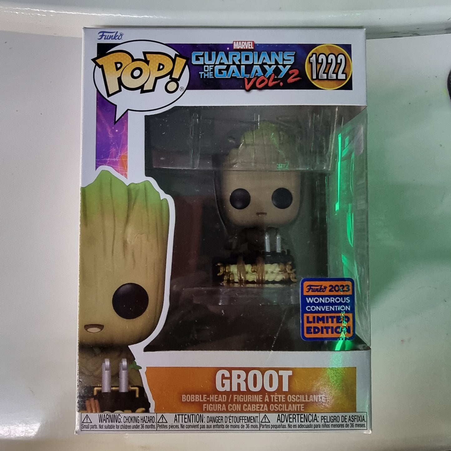 FUNKO POP MARVEL GUARDIAN OF THE GALAXY VOL.2 GROOT #1222