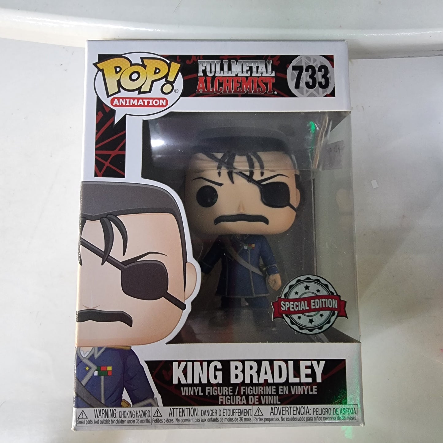 FUNKO POP FULLMETAL ALCHEMIST KING BRADLEY SPECIAL EDITION #733