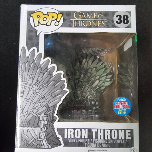 FUNKO POP GAME OF THRONES IRON THRONE #38 LIMIED EDITION