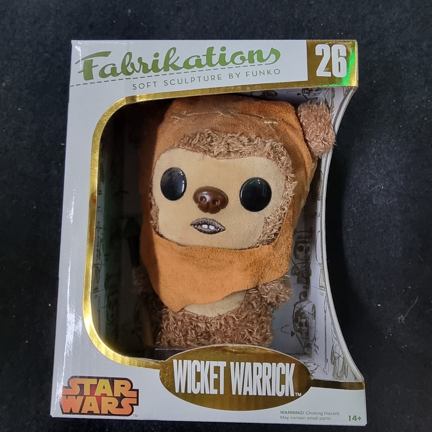 STAR WARS FABRIKATIONS SOFT SCULPTURE BY FUNKO WICKET WARRICK #28