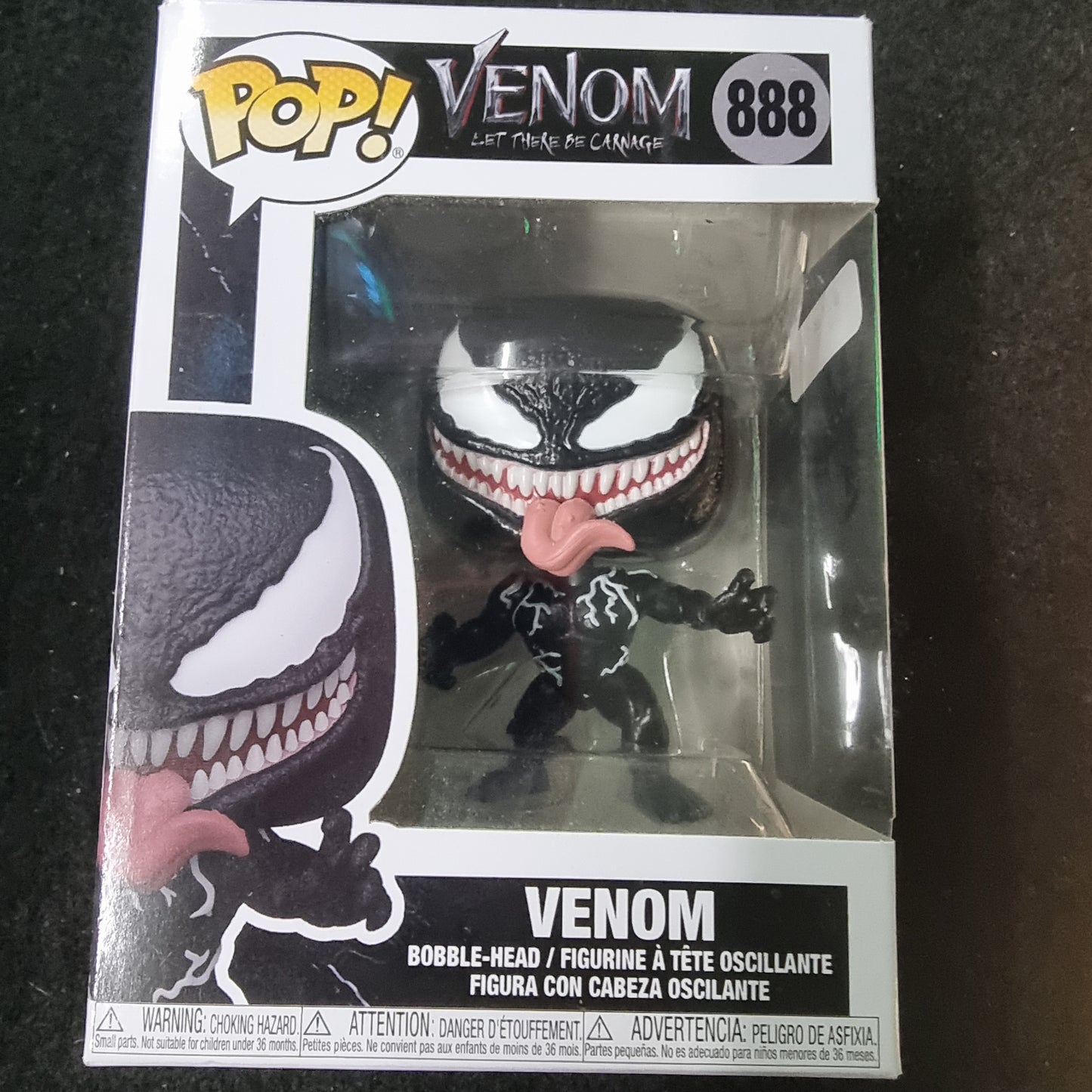 FUNKO POP VENOM LET THERE BE CARNAGE - VENOM #888