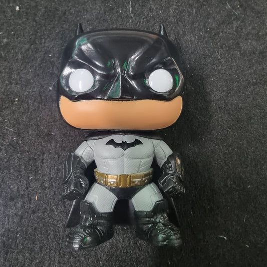 Funko Pop Heroes Batman Arkham Asylum Number 52 Batman Gray Black Suit 008 Loose