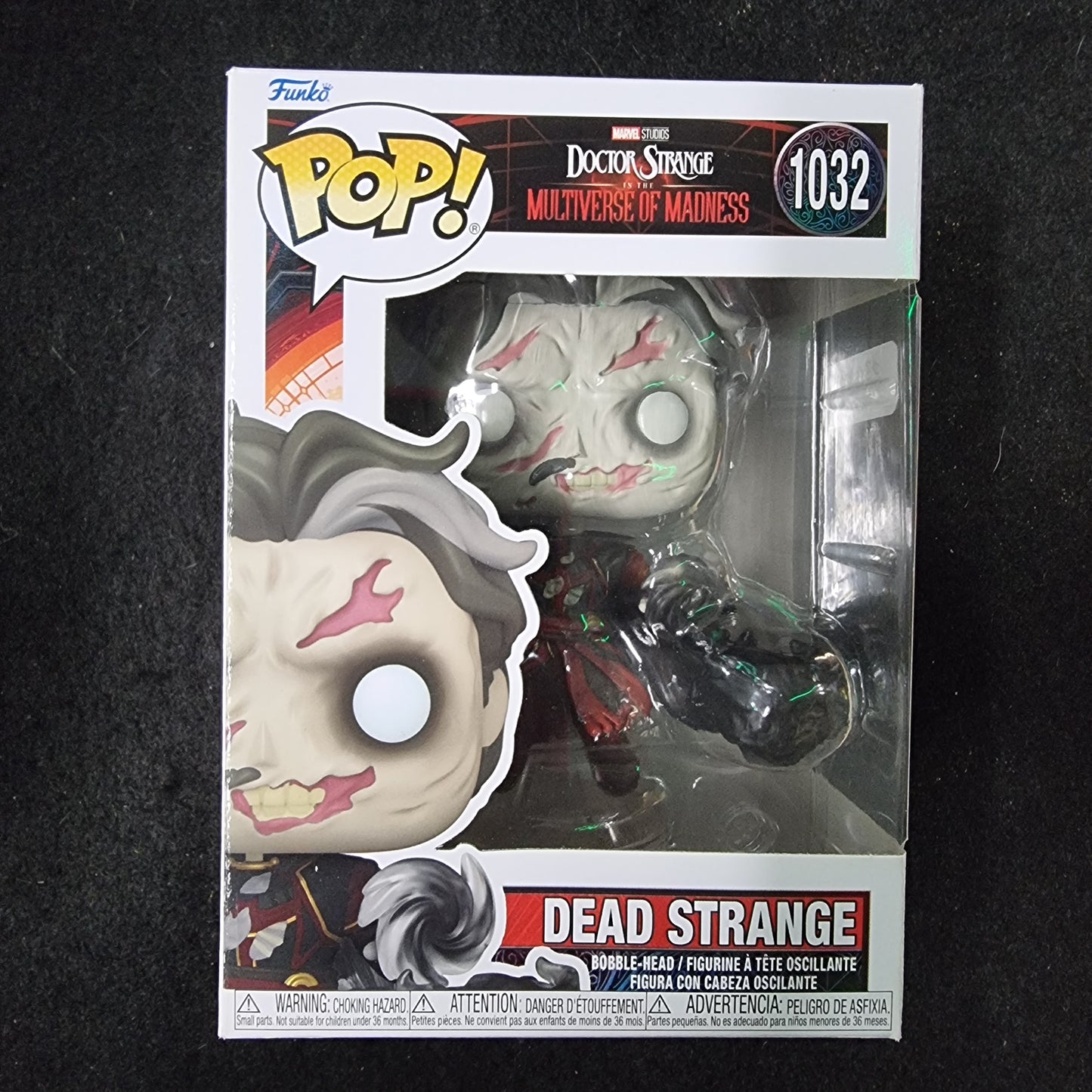 FUNKO POP MARVEL STUDIOS DOCTOR STRANGE MULTIVERSE OF MADNESS DEAD STRANGE #1032