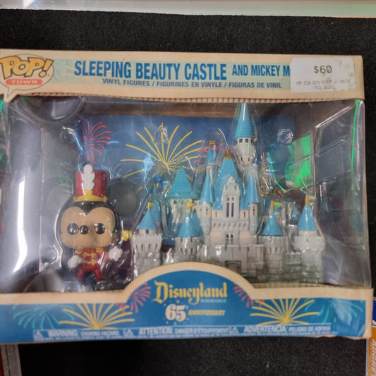 FUNKO POP DISNEY 65 ANNVESARY SLEEPING BEAUTY CASTLE & MICKEY MOUSE #21