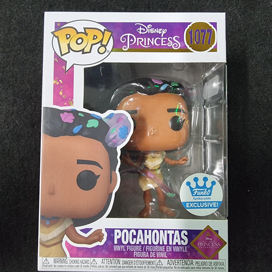 FUNKO POP DISNEY PRINCESS POCAHONTAS FUNCO EXCLUSIVE #1077