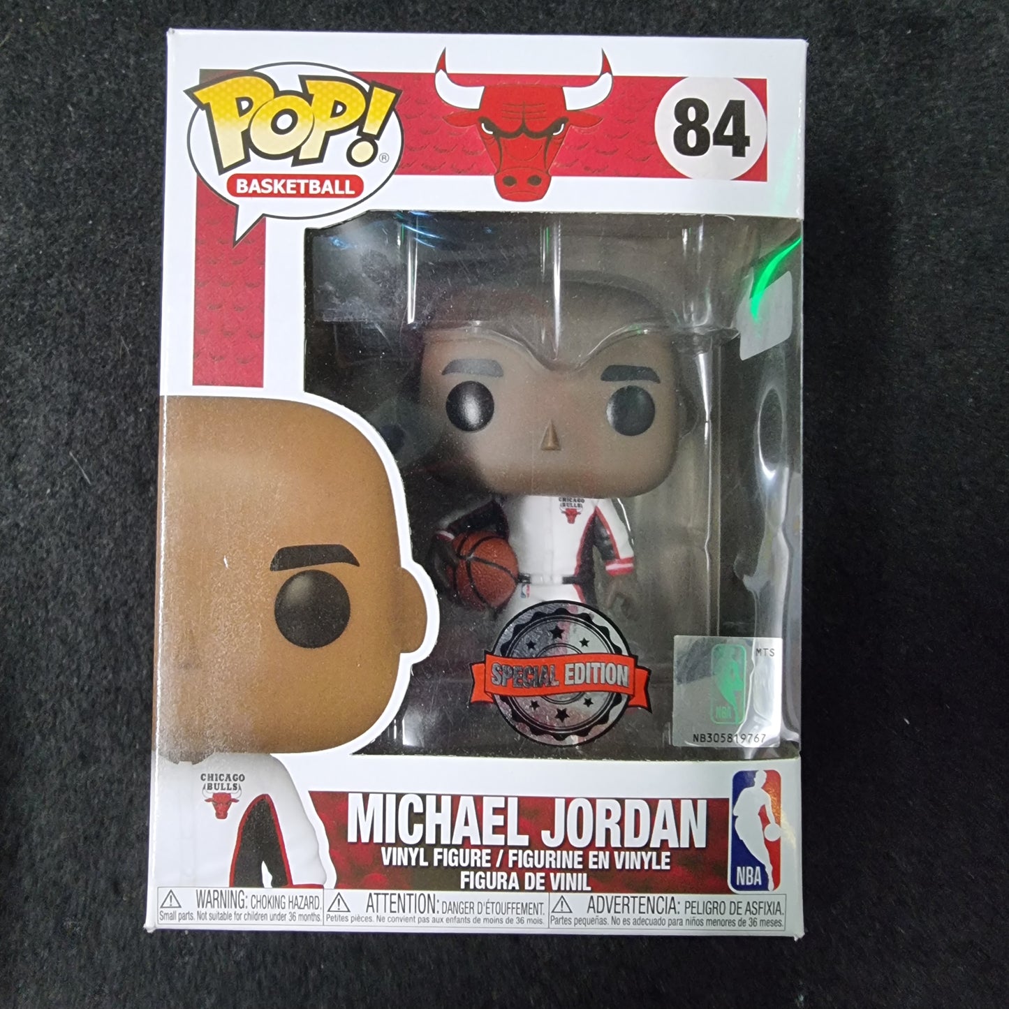 FUNKO POP MICHAEL JORDAN # 84 SPECIAL EDITION