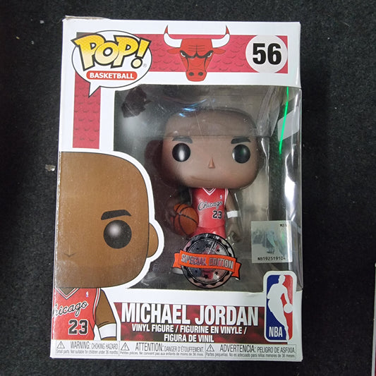 FUNKO POP MICHAEL JORDAN # 56 SPECIAL EDITION