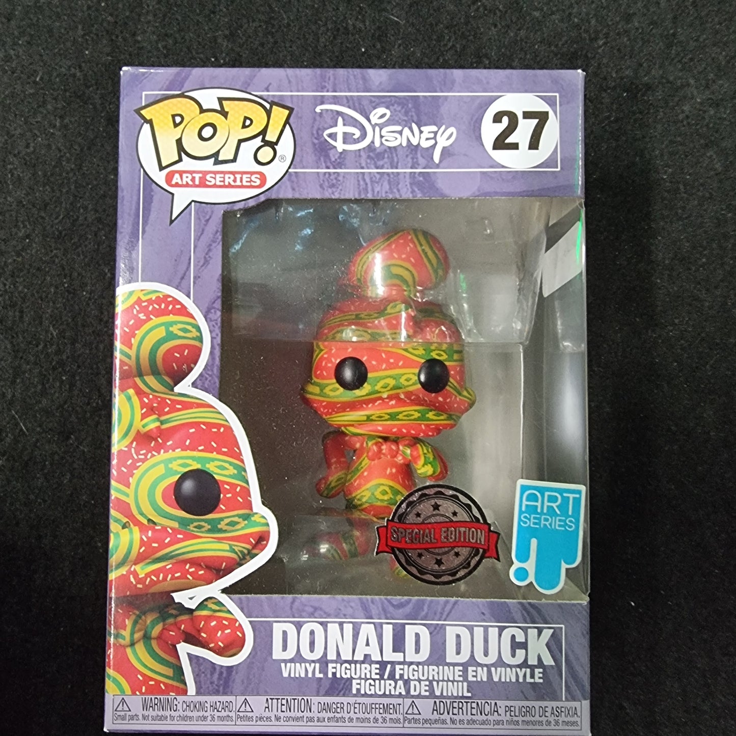 FUNKO POP DISNEY DONALD DUCK ART SERIES #27 SPECIAL EDITION