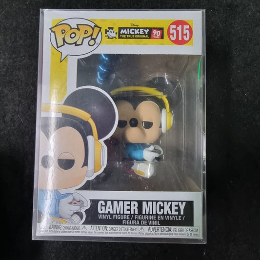 FUNKO POP DISNEY MICKEY THE TRUE ORIGINAL 90 YEARS GAMER MICKEY #515