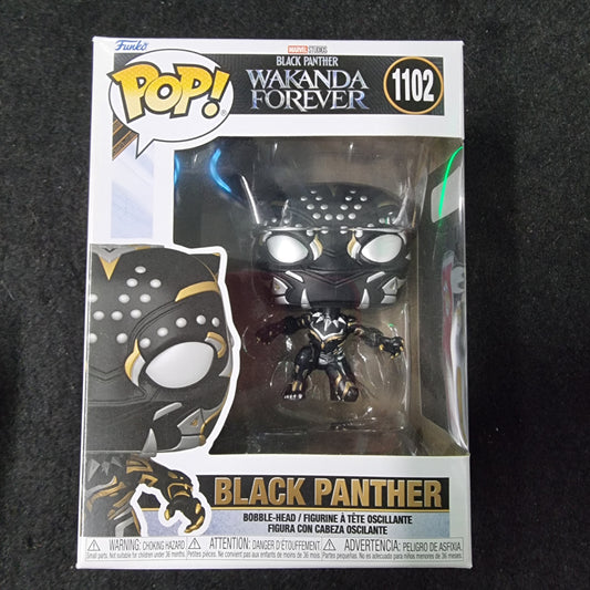 FUNKO POP MARVEL STUDIOS WAKANDA FOREVER BLACK PANTHER #1102