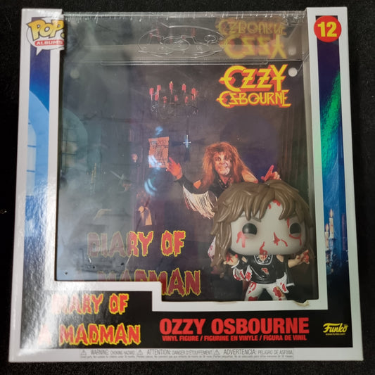 FUNKO POP ALBUMS DIARY OF A  MADMAN OZZY OSBOURNE #12