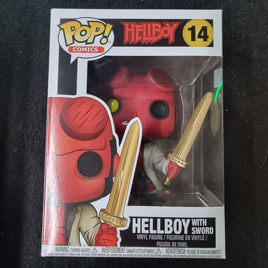 Funko Pop! Hellboy #14 Hellboy with sword PX Previews Exclusive