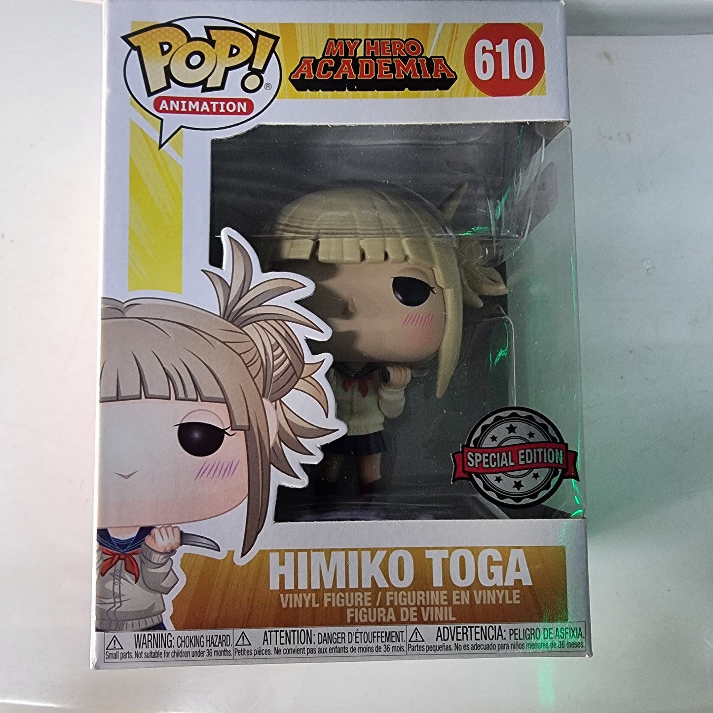 FUNKO POP MY HERO ACADEMIA HIMIKO TOGA #610 SPECIAL EDITION